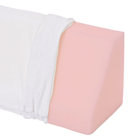 Toddler Bed Bumper - Safety Foam Guard with Cover